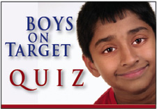 Boys On Target Quiz
